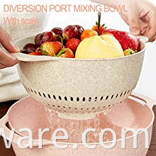 10 pieces Set food grade PP material Colourful Mixing Bowl Set measuring bowls set